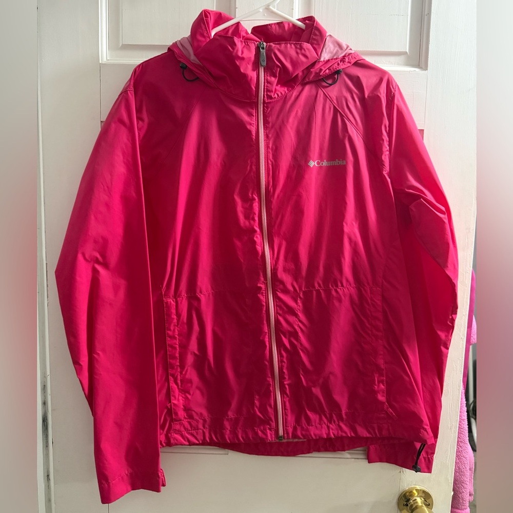 Columbia Kids Fuchsia Raincoat